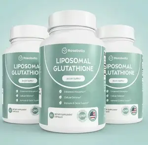 Liposomal Glutathione Capsules – Skin Glow, Immune & Detox Support (60 Count) - Rosabella