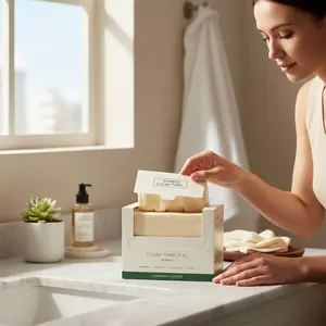 Bamboo Fiber Disposable Face Towels – Soft, Lint-Free & Hygienic