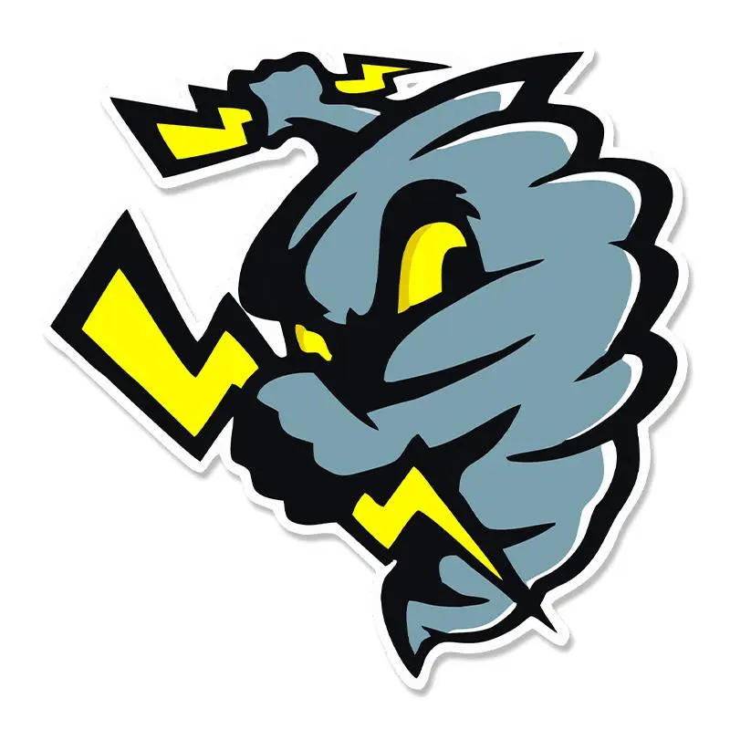 Lightning Tornado Sticker Off road Electric Motorcycle Reflective Decoration Sticker Reflective Car Sticker