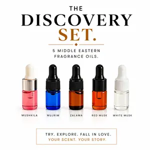 Middle Eastern Perfume Oil Concentrates, Long Lasting 2ml