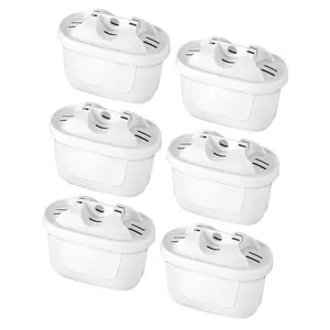 1/2/3/4/6 Pack, Water Filter Cartridges for Brita Mavea, Maxtra, 1001495, 1001122, Home Water Purifier Replacement Filters