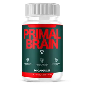 Primal Brain Supplement, Primal Brain Nootropic Pills (60 Capsules)