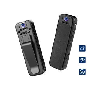Mini Body Camera, Portable Video Recorder with 180° Rotatable Lens, Wearable Recording Camera, Multifunction HD Recorder, Outdoor Recording & Photo Video Shooting Camera, Camcorder for Outdoor,Home,Sports,Pet Records,Security,Work Records