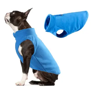 [Cozy & Warm ❤️   ]Premium Fleece Pet Vest |     Skin-Friendly Breathable Fabric |     3-Season Use |     Stylish Solid Color |     Lightweight Vest |     Outdoor Activities |     Small Dogs |