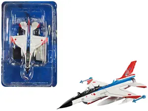 Mitsubishi F-2B Fighter Aircraft Air Development & Test Wing Japan Air Self-Defense 1/100 Diecast Model by Hachette Collections