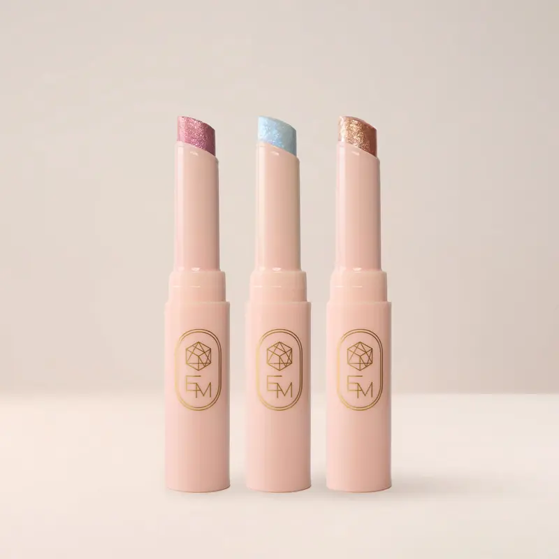 EM Cosmetics 3 Wishes Glitter Wand Gel Eyeshadow - Vegan, Cruelty-Free, Hypoallergenic, Paraben-Free Gel-Liquid, Metallic Shimmer Shadow with Iron Oxides (CI 77491), Cooling Effect, Easy-to-Blend Formula, Glowy Gold & Colorful Metallic Eyeshadow
