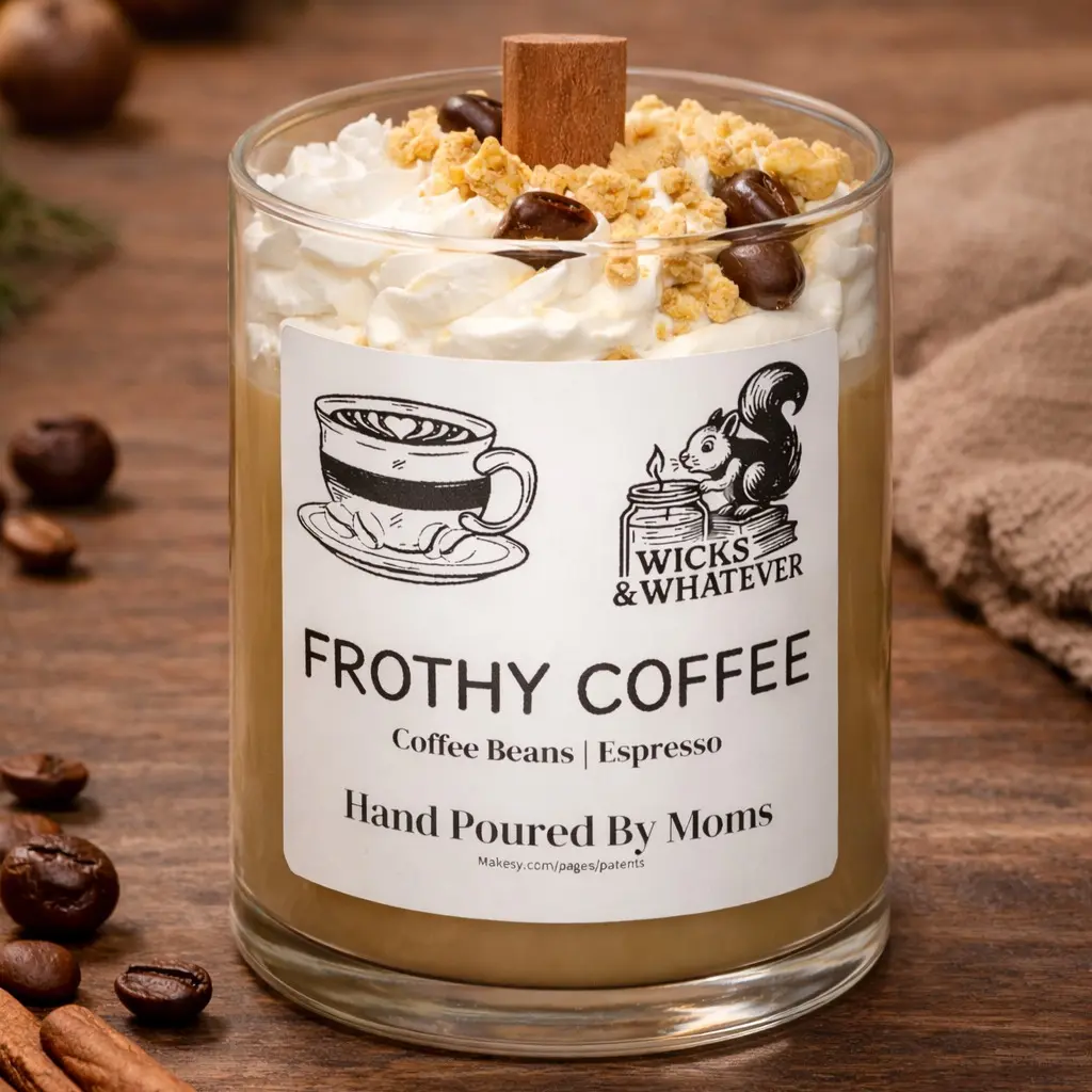 Frothy Coffee 8oz Candle