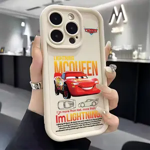 Hot Lightning M-McQueens Cool Phone Case Suitable for iPhone 17 16e 16 15 14 13 12 11 Mini Pro Max Air X XR XSMAX 8 7 Plus Anti Fall Soft TPU Back Cover