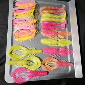 Pink Lemonade Bundle (2 swimjigs 2 finishers (vibrating jig) and 13 trailers