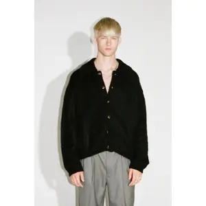 Moonlight Mohair Cardigan  |  Black