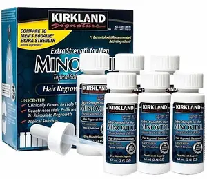 1 to 144 Months Supply Kirkland Minoxidil 5% Extra Strength Men Hair Regrowth