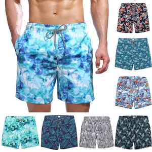 Men's Quick-Dry Swim Trunks Available in Multiple Colors | Secure Pocket Beach Shorts with Comfortable Mesh Lining