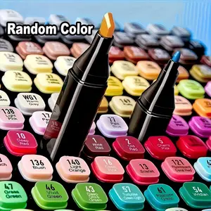 Alcohol-Based Markers Set, Dual-Headed Art Marker Kit, Ideal for Adult Drawing & Sketching, Perfect Gift for Kids Artists