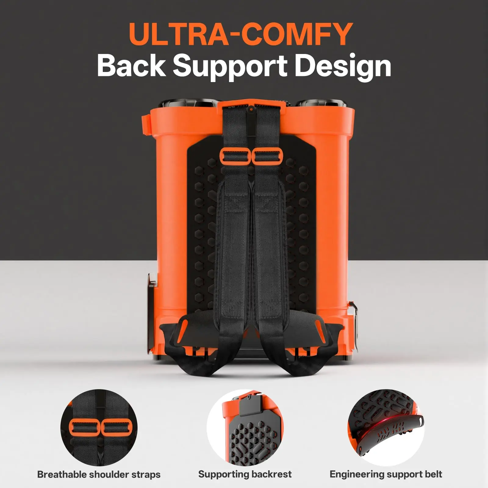 アースマグマ マテラplus Maxlander Battery Powered Backpack Sprayer 4.2 Gallon, Electric