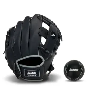 10" T-Web Glove with Ball - Youth PVC Mitt, Right-Handed