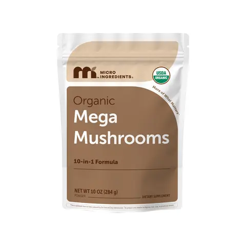 Micro Ingredients Organic Mega 10 mushroom Powder Healthcare Dietary