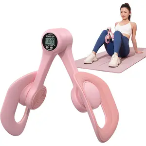 Thigh Trainer, Pelvic Floor Exercise Devices with Display Counter, Inner Thigh Exerciser for Women, Home Fitness Equipment for Hip/Leg/Butt