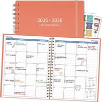 Monthly Planner Pink(Dated 2025.12026.6)