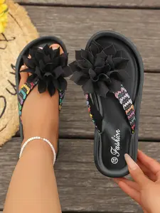 New Vintage Woven Strap Wedge Sandals, Soft Non-Slip Sole, Summer Denim Jeans Leg Enhancer, PU Leather, Fashion Style