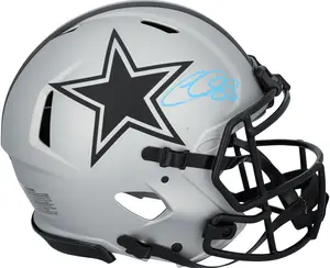 CeeDee Lamb Dallas Cowboys Autographed Riddell Rave Speed Authentic Helmet - Fanatics Authentic Certified