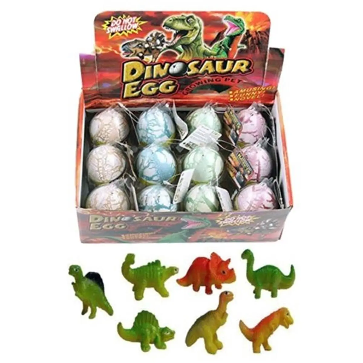 AZ Trading & Import  Growing Pet Dinosaur Eggs - 12 Piece