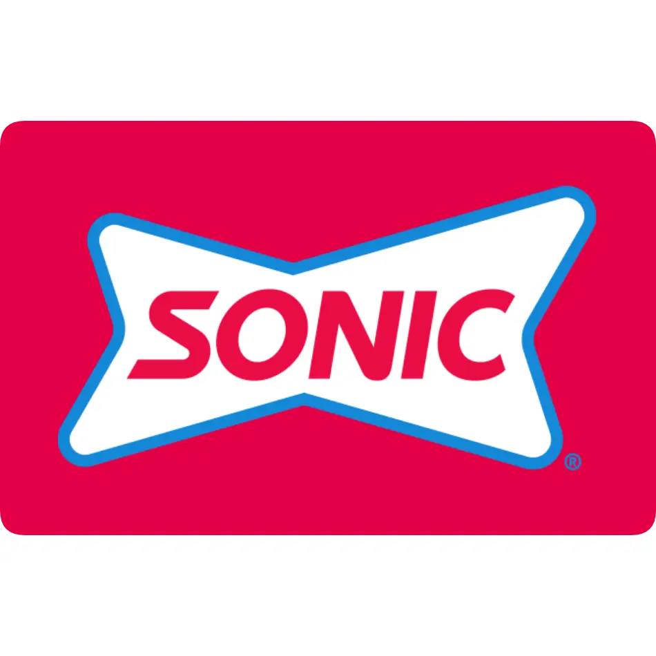 SONIC Drive-In eGift Card | Burgers, Shakes, Slushes & Drinks