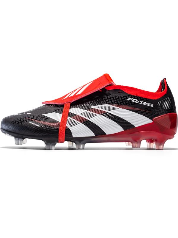 Unisex's Foldable Sporty Football Shoes, Comfortable and Durable Striped Microfiber Upper Football Boots, All Seasons