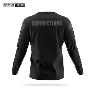 [CORRECTIONS] Men's Performance Long Sleeve [BLK/GRY]