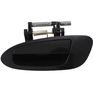 Rear Left Exterior Door Handle For 2002-06 Nissan Altima Smooth Black