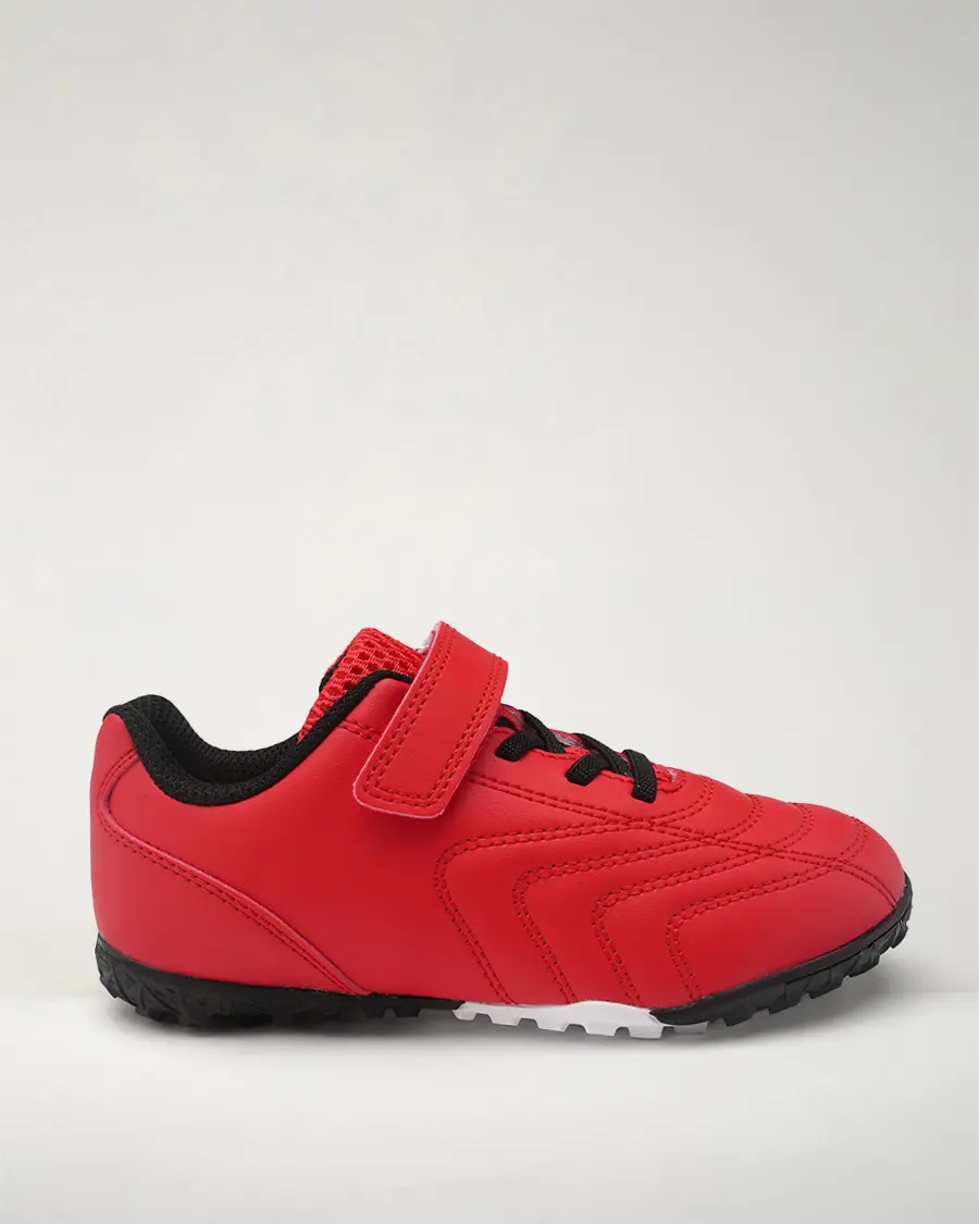 Unisex Kids' Synthetic Soccer Cleats - Practice-Ready, Padded Insole, Reinforced Heel, Double-Stitching, Extra Cushioning, Indoor, Sturdy Rubber Studs, Turf-Friendly Traction, Sporty, Comfortable