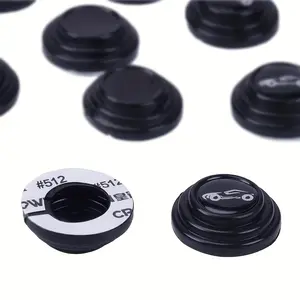 12pcs Silicone Car Door Protector Bumper Guards - Anti-Collision Buffer Pad Stickers, Sound Insulation Shock Absorber Gaskets for Auto Door Protection