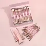Maange 21-Piece Makeup Brush Set, Foundation Brush, Blush Brush, Loose Powder Brush, Eyelash Brush, Concealer Brush, Eye Shadow Brush, Travel-Friendly, Makeup Brush Kit, Makeup Brush Tool, Cosmetic Brush Set