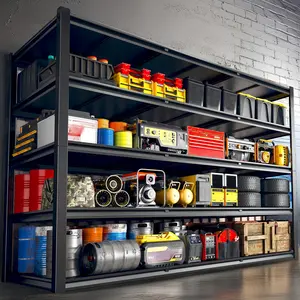 Heavy Duty Garage Shelving Unit ,   Duty Load 3000LBS Adjustable Metal Shelving,various specifications Industrial Garage Storage Shelf for Heavy Duty Shelving, Pantry Kitchen,Storage Room, Basement