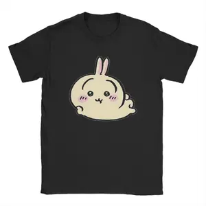 Usagi Chiikawa Smug T Shirts For Men Cotton Funny T-Shirts Round Collar Tee Shirt Short Sleeve Tops Plus Size,Unisex Gifts, Gift For Him, Gift For Her, BirthdayGift