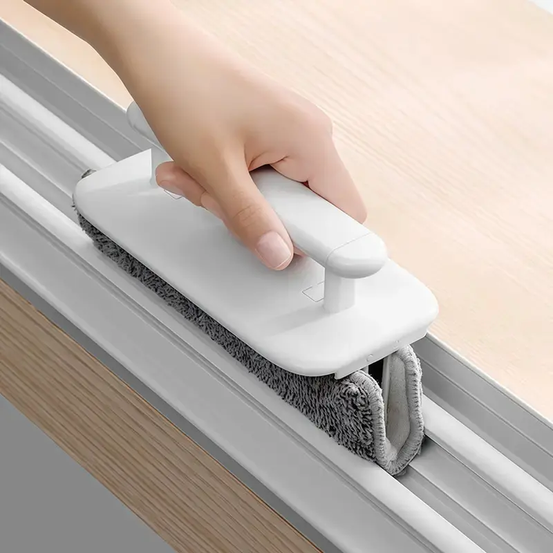 Window and Track Cleaning Tool, Easy Clean Window Grooves, Sliding Door Tracks, Hard-To-Reach Gaps, Efficient Cleaning Solution, Household Cleaning Tool, Window Cleaner, Cleaning Supplies, House Cleaning Tools