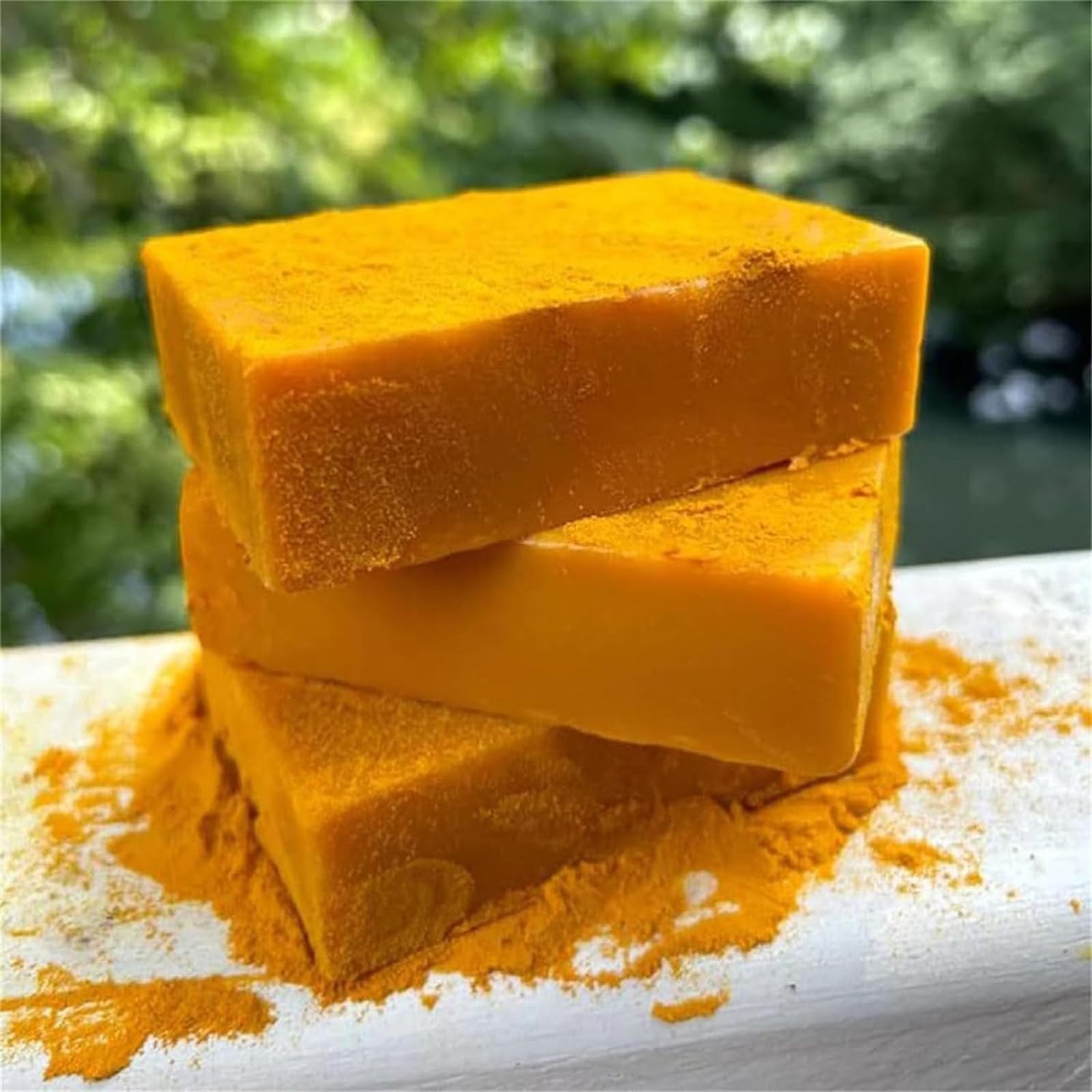 Turmeric Bar Soap with Lemon & Kojic Acid - Shea, Tea Tree Infused Gentle Brightening Soaps, Daily Face & Body Care Cleanser, Sensitive Skin Repair, Summer Acne Care Multi-Pack with Bubble Net & Saver Bag Set, Face Care, Solid Bar Turmeric Bar Soap with Lemon & Kojic Acid - Shea, Tea Tree Infused Gentle Brightening Soaps, Daily Face & Body Care Cleanser, Sensitive Skin Repair, Summer Acne Care Multi-Pack with Bubble Net & Saver Bag Set, Face Care, Solid Bar