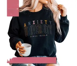 Anxiety University Honors Program Sweatshirt, Mental Health Sweatshirts, Anxiety Sweaters, Adhd Sweater, Mental Health Awareness Gift Shirt