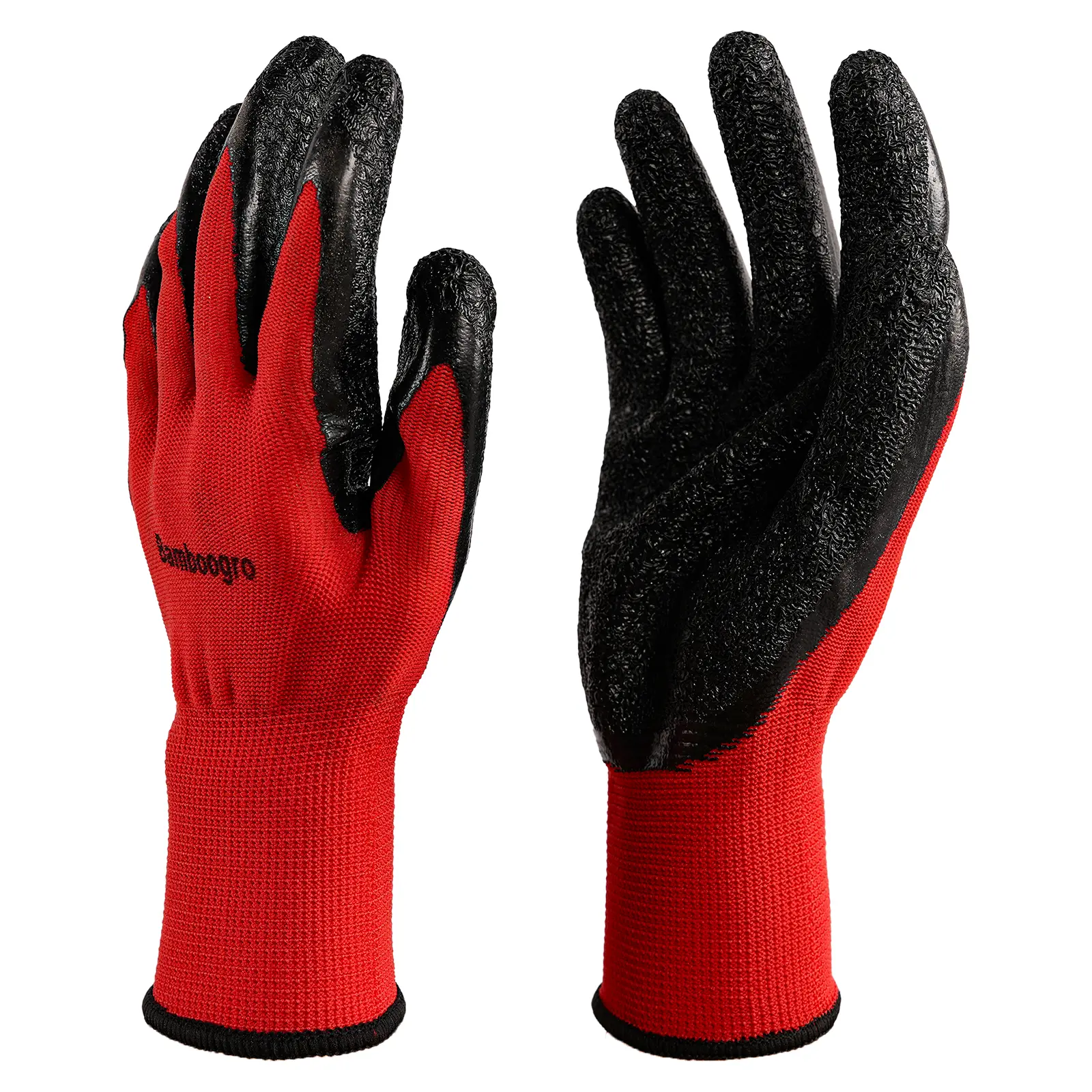 24 Pairs Coated Nylon Safety Work Gloves, Latex & Nitrile Grip, Knit Wrist for Men & Women 24 Pairs Coated Nylon Safety Work Gloves, Latex & Nitrile Grip, Knit Wrist for Men & Women