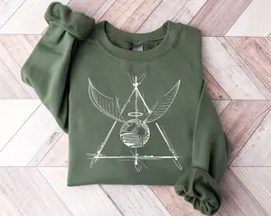 [ Sale off to 50% ] Hp Wizard Sweatshirt, Wizard House Family Sweatshirt, Enchanted Trip Sweatshirt, Wizard Realm Sweatshirt, Hp Inspired Sweatshirt, Magic