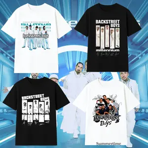 Backstreet Boys Multiple Designs Shirt, Into The Millennium 2026 Tour Tee, Full Color - Size, Millennium 20.0 Album Merch, Vintage Band Graphic T-Shirt, Unisex Soft Cotton Fan Gift