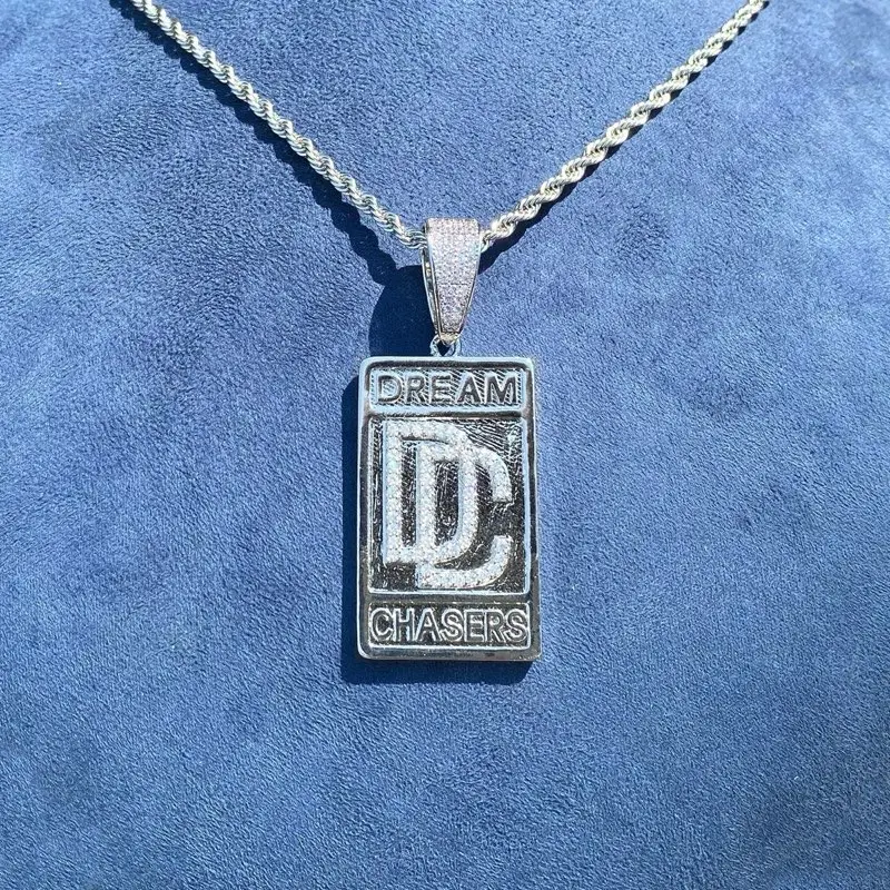 Dream Chasers Pendant Necklace with Silver Chain for Men and Women