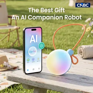 Haivivi AI interactive Toy for 3+ Kids, Smart AI Plush Toy Panda, Interactive Stuffed Animal, Screen-Free Educational Emo Robot with Advanced AI, APP with 16 Characters, Unique Gifts for Girls & Boys.Bedtime Companion