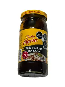 Doña María Mole Poblano with Cacao Paste – Authentic Mexican Sauce (235g / 8.3 oz)