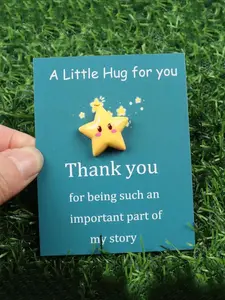 Star Shaped Resin Bead Pocket Hug, Handmade Gifts, Cute Star Resin Bead for Bracelet Necklace Making, Diy Jewelry Making Accessories for Women & Teachers, Perfect Gift for Companions, Diy Beads, Beaded Jewelry, Diy With Charms