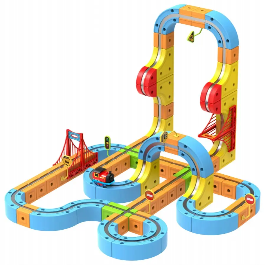 Maglev Track Set Electric Magnetic Levitation Train Set for Kids - Anti-Gravity DIY ...