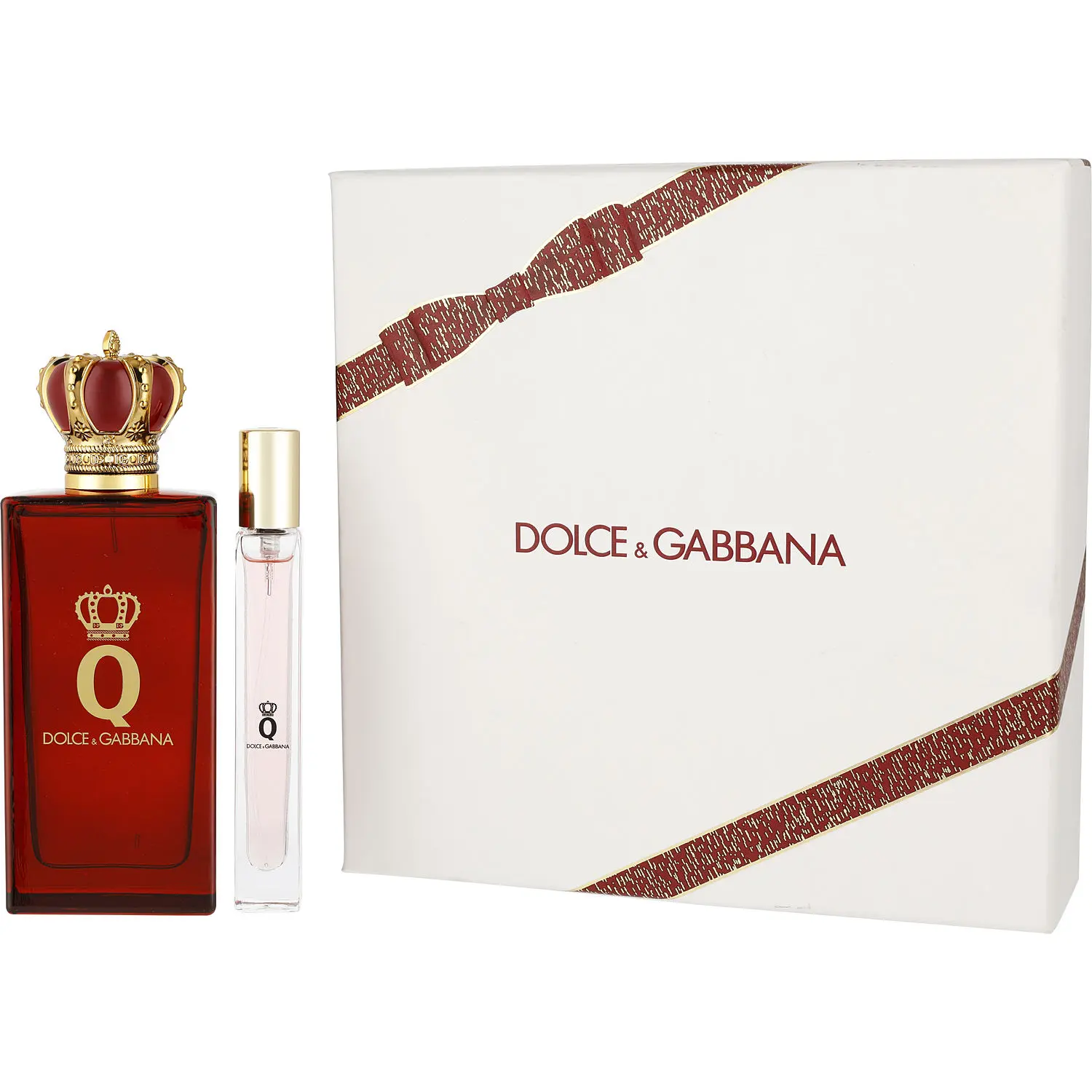 Dolce & Gabbana Q Set-Parfum Spray 3.4 Oz & Eau De Parfum Spray 0.34 Oz Mini For Women
