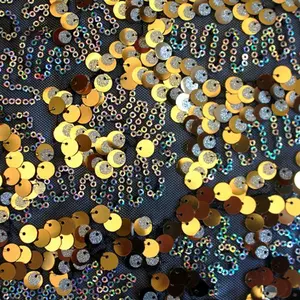 Fame Stretch Mesh Sequin Fabric | Blue Moon Fabrics