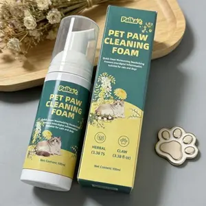 Paika Pet Foot Care Mousse, Natural Herbal Formula, Gentle & Effective, Ideal for Daily Use, Promotes Healthy Paws, Easy Application