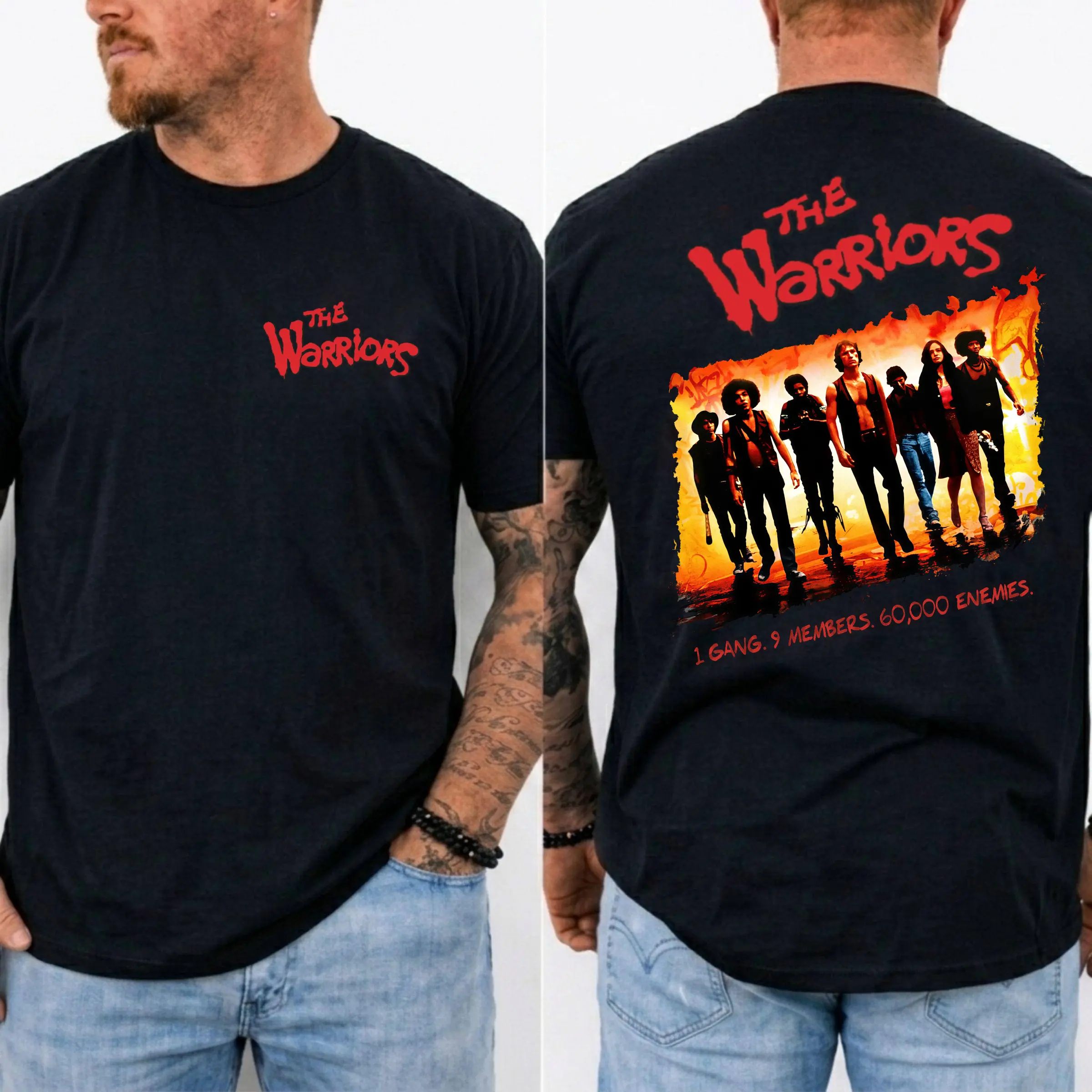 The Warriors Unisex Shirt, Cult Film 80s horror Vintage T-Shirt, Gift Tee For You And Your Friends, MADE IN USA