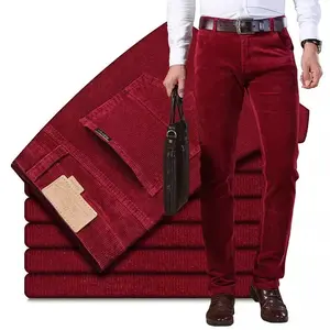 Men's Suede Skinny Pants